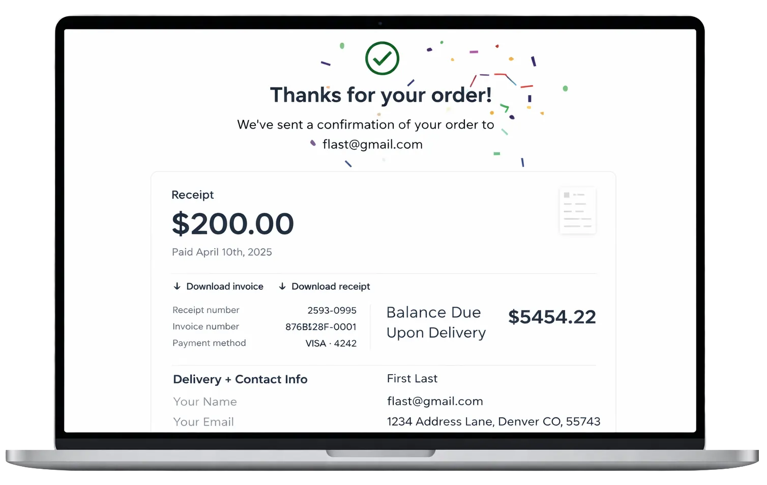 Customer reviewing building configurator