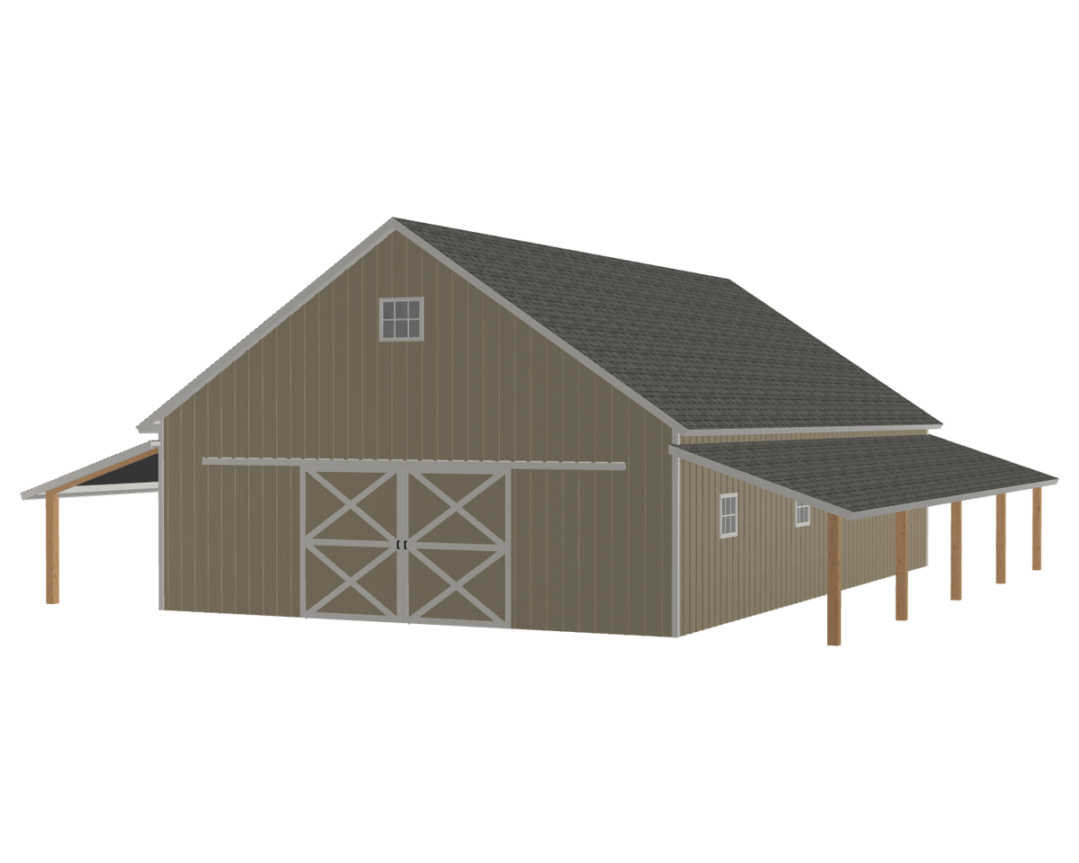 Post frame building product line