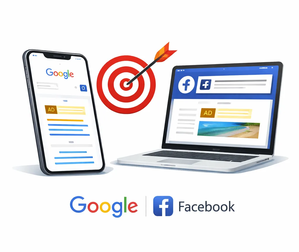 Google and Facebook paid advertising for Litchfield businesses