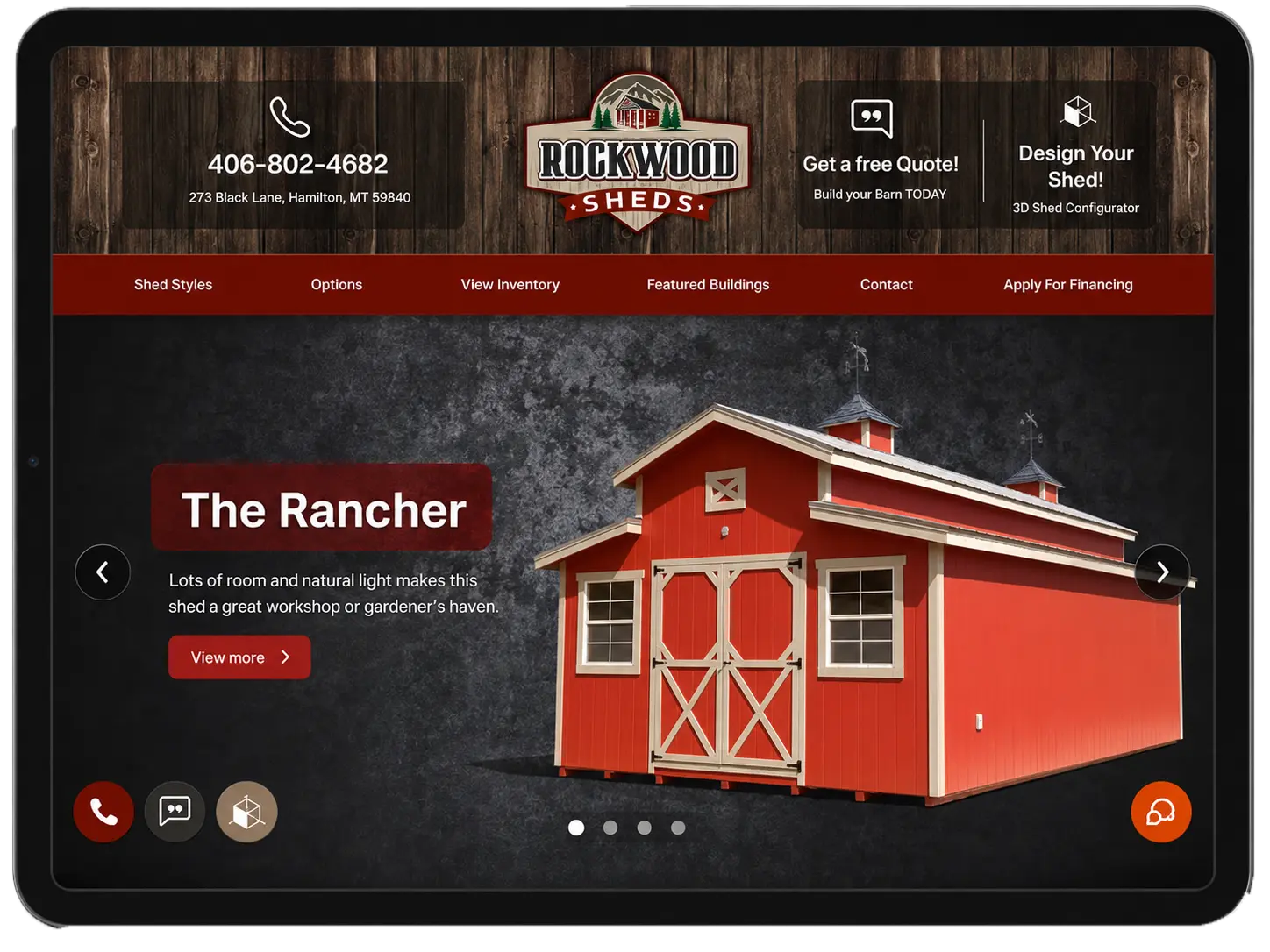 Rockwood Sheds
