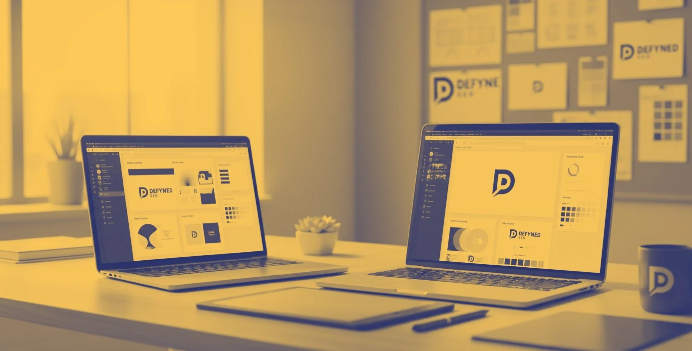 Branding and logo design services showcase